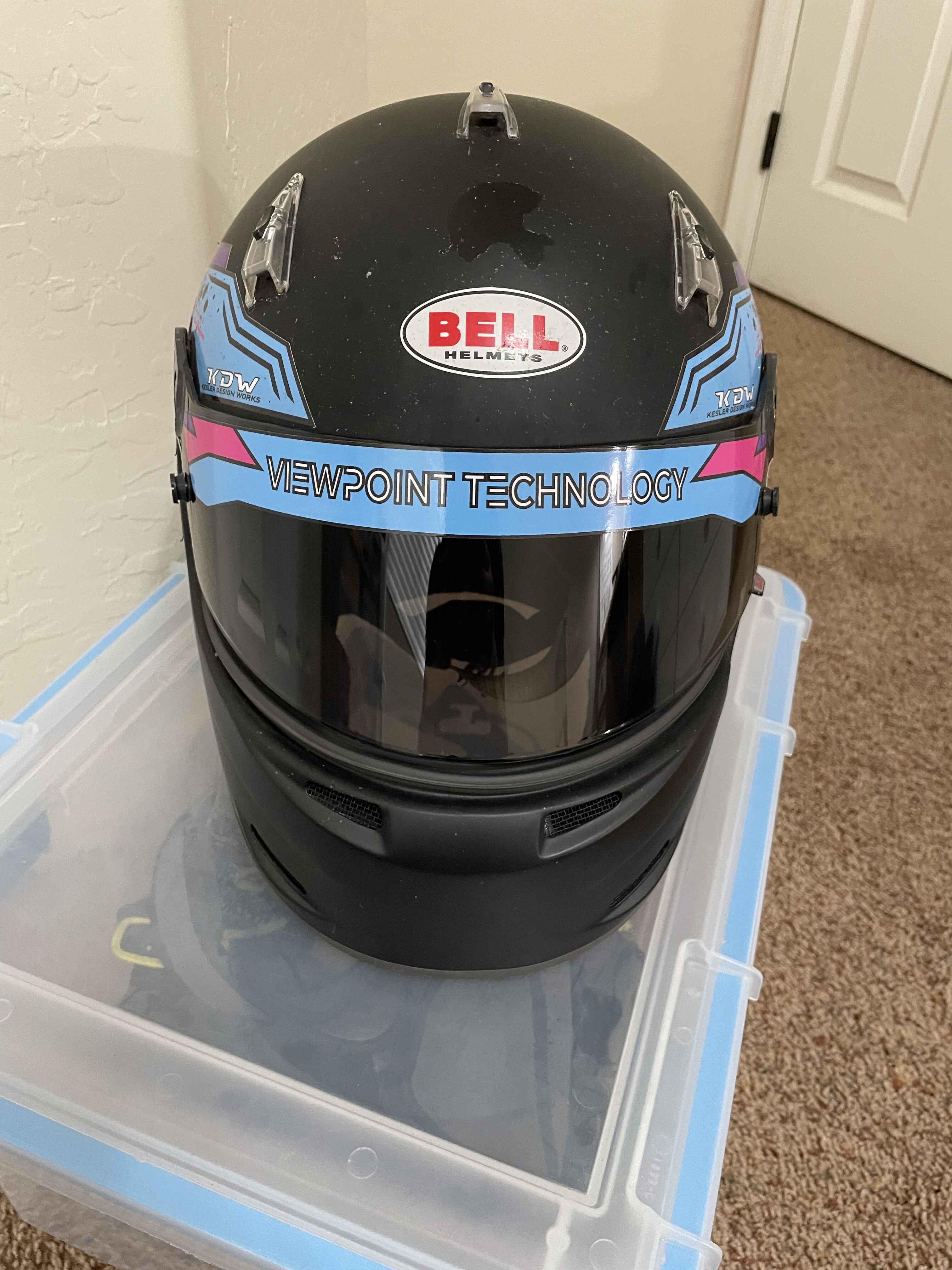 New Helmet Visor Strips Kartpulse Presented By Tbd