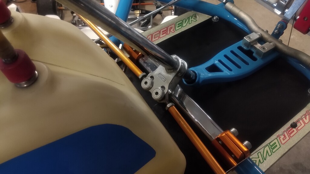 Steering Column on Tonykart 2012 Chassis Setup, Tires & Handling Forum KartPulse Presented