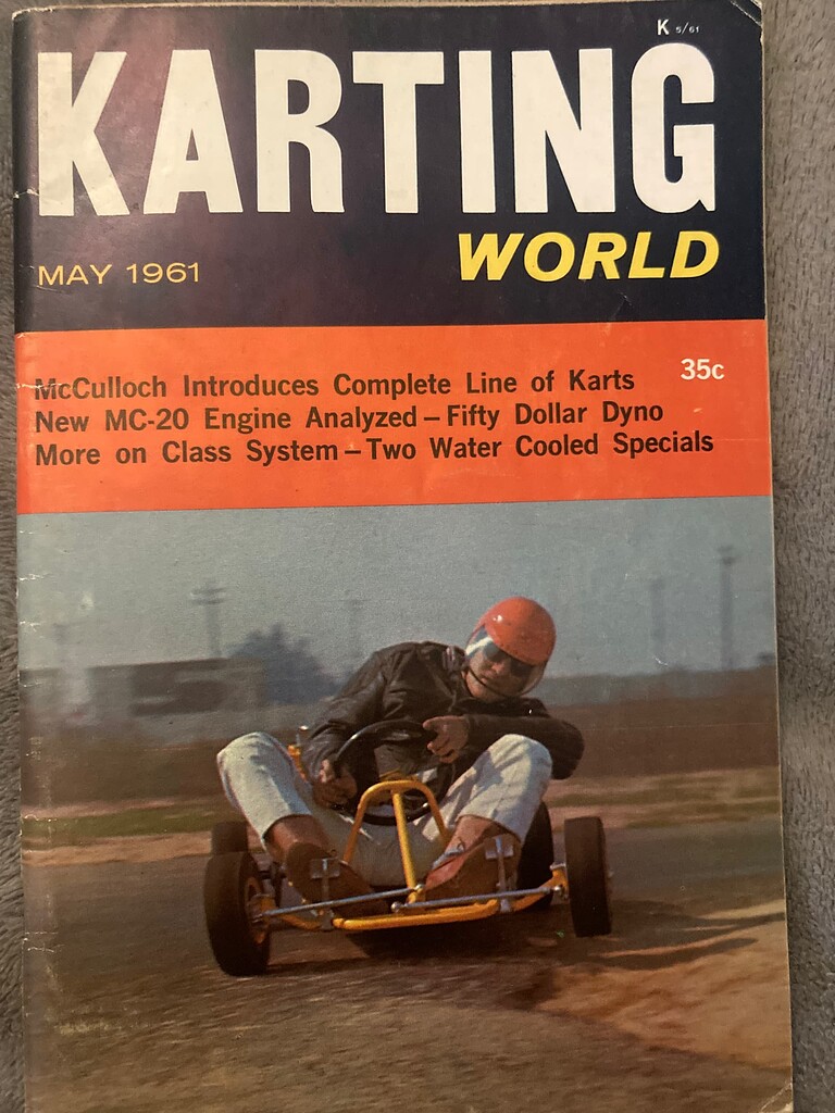 1961 karting book KartPulse Presented by TBD