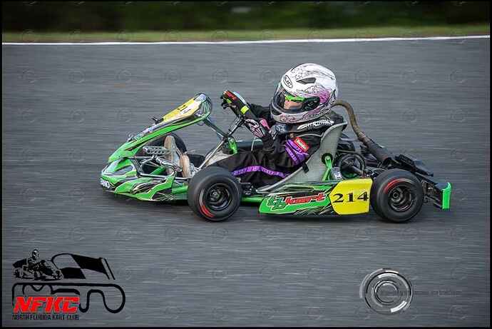 Morgan 1st Race Action Shot