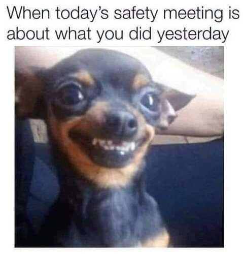 safety Meeting