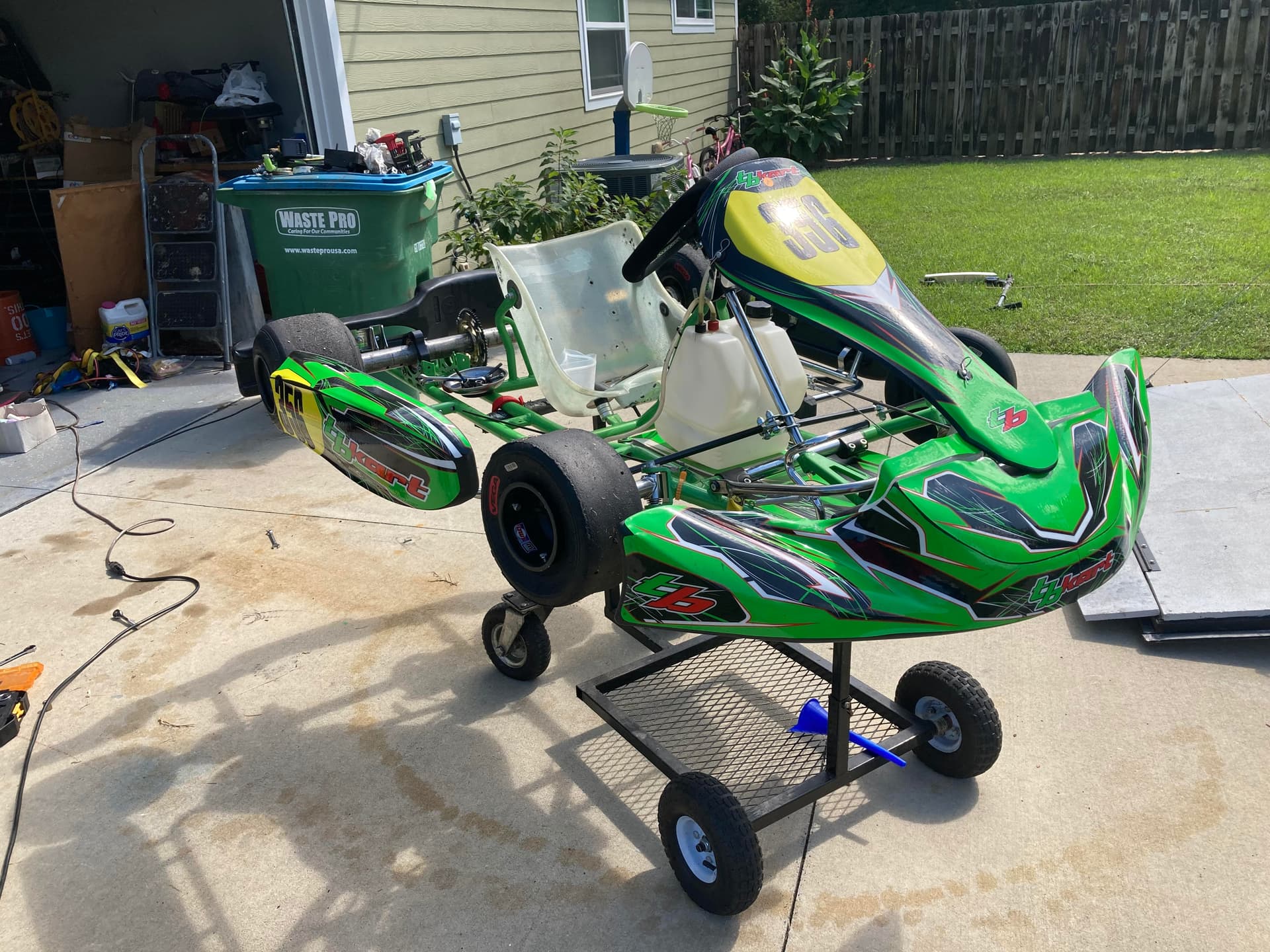 2 stroke chassis in 4 stroke karting - Chassis Setup, Tires
